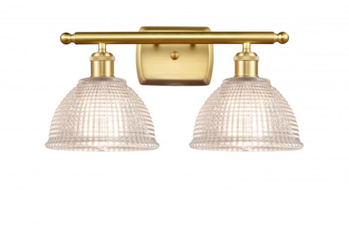 Arietta - 2 Light - 18 inch - Satin Gold - Bath Vanity Light (3442|516-2W-SG-G422)