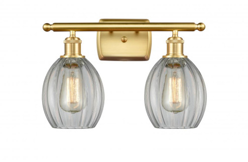 Eaton - 2 Light - 16 inch - Satin Gold - Bath Vanity Light (3442|516-2W-SG-G82-LED)
