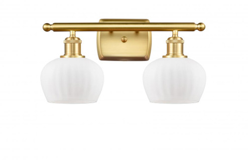 Fenton - 2 Light - 17 inch - Satin Gold - Bath Vanity Light (3442|516-2W-SG-G91-LED)