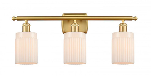Hadley - 3 Light - 25 inch - Satin Gold - Bath Vanity Light (3442|516-3W-SG-G341-LED)