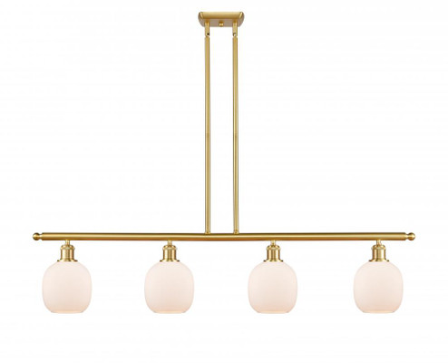 Belfast - 4 Light - 48 inch - Satin Gold - Stem hung - Island Light (3442|516-4I-SG-G101)
