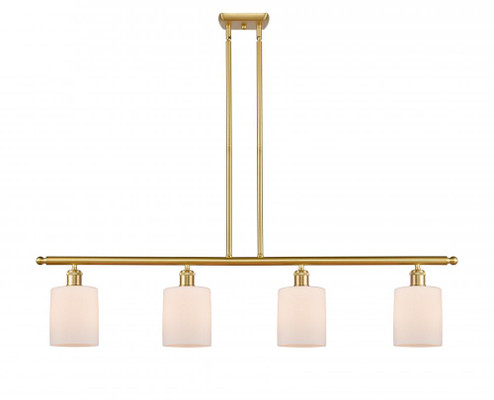 Cobbleskill - 4 Light - 48 inch - Satin Gold - Stem hung - Island Light (3442|516-4I-SG-G111)
