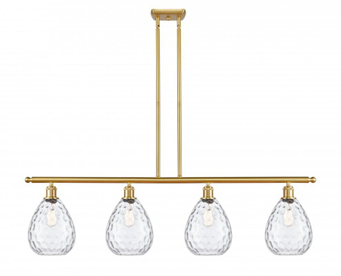 Waverly - 4 Light - 48 inch - Satin Gold - Stem hung - Island Light (3442|516-4I-SG-G372)