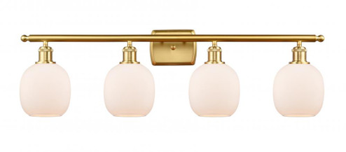 Belfast - 4 Light - 36 inch - Satin Gold - Bath Vanity Light (3442|516-4W-SG-G101)