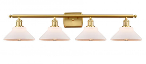 Orwell - 4 Light - 38 inch - Satin Gold - Bath Vanity Light (3442|516-4W-SG-G131-LED)