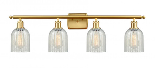 Caledonia - 4 Light - 35 inch - Satin Gold - Bath Vanity Light (3442|516-4W-SG-G2511-LED)