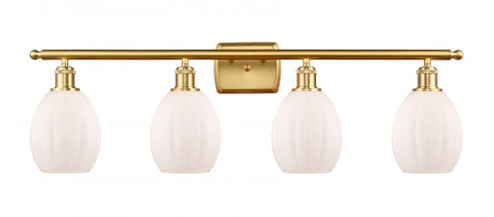 Eaton - 4 Light - 36 inch - Satin Gold - Bath Vanity Light (3442|516-4W-SG-G81-LED)