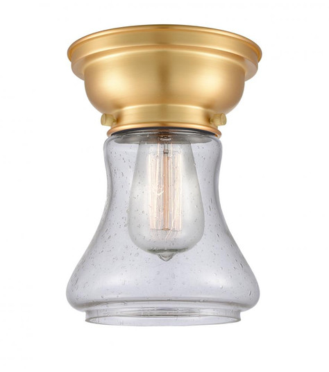 Bellmont - 1 Light - 6 inch - Satin Gold - Flush Mount (3442|623-1F-SG-G194)