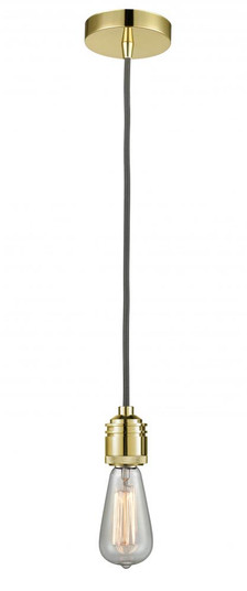 Winchester - 1 Light - 2 inch - Gold - Cord hung - Mini Pendant (3442|100GD-10GY-2GD)