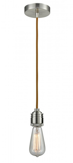 Winchester - 1 Light - 2 inch - Satin Nickel - Cord hung - Mini Pendant (3442|100SN-10CR-2SN)