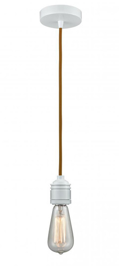 Winchester - 1 Light - 2 inch - White - Cord hung - Mini Pendant (3442|100W-10CR-2W)