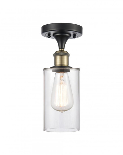 Clymer - 1 Light - 4 inch - Black Antique Brass - Semi-Flush Mount (3442|516-1C-BAB-G802)