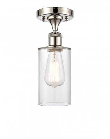 Clymer - 1 Light - 4 inch - Polished Nickel - Semi-Flush Mount (3442|516-1C-PN-G802-LED)