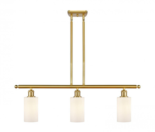 Clymer - 3 Light - 36 inch - Satin Gold - Stem hung - Island Light (3442|516-3I-SG-G801-LED)