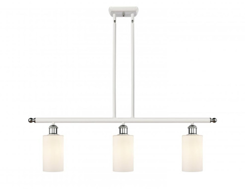 Clymer - 3 Light - 36 inch - White Polished Chrome - Stem hung - Island Light (3442|516-3I-WPC-G801)