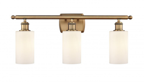 Clymer - 3 Light - 24 inch - Brushed Brass - Bath Vanity Light (3442|516-3W-BB-G801-LED)