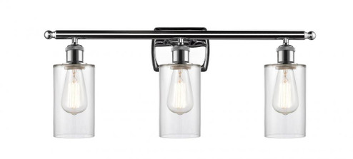 Clymer - 3 Light - 24 inch - Polished Chrome - Bath Vanity Light (3442|516-3W-PC-G802)
