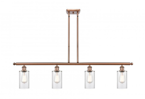 Clymer - 4 Light - 48 inch - Antique Copper - Cord hung - Island Light (3442|516-4I-AC-G802)