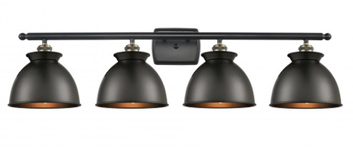 Adirondack - 4 Light - 38 inch - Black Antique Brass - Bath Vanity Light (3442|516-4W-BAB-M14-BK)