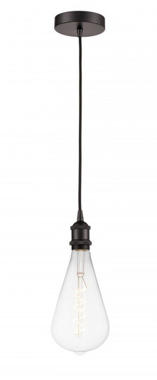 Edison - 1 Light - 6 inch - Oil Rubbed Bronze - Cord hung - Mini Pendant (3442|616-1P-OB-BB125LED)