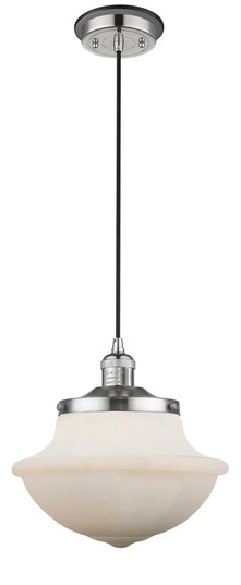 Oxford - 1 Light - 7 inch - Polished Nickel - Cord hung - Mini Pendant (3442|201CBP-PNBK-G531)