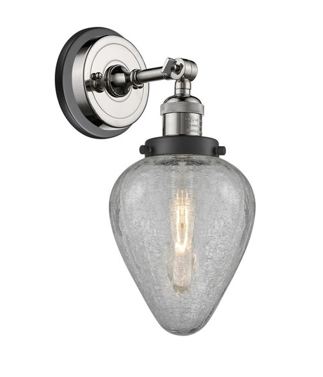 Geneseo - 1 Light - 7 inch - Polished Nickel - Sconce (3442|203BP-PNBK-G165)