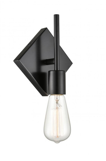 Mia - 1 Light - 6 inch - Matte Black - Sconce (3442|425-1W-BK-LED)