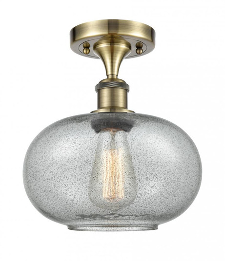 Gorham - 1 Light - 10 inch - Antique Brass - Semi-Flush Mount (3442|516-1C-AB-G247)