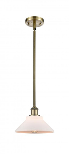 Orwell - 1 Light - 8 inch - Antique Brass - Mini Pendant (3442|516-1S-AB-G131-LED)