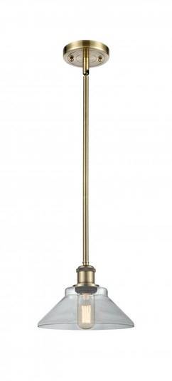 Orwell - 1 Light - 8 inch - Antique Brass - Mini Pendant (3442|516-1S-AB-G132)