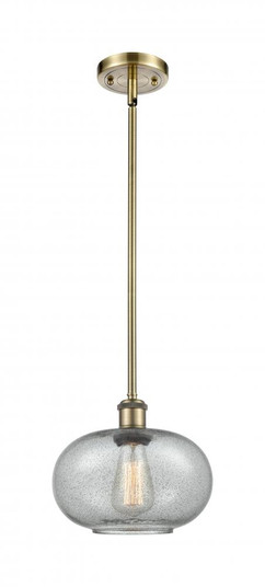 Gorham - 1 Light - 10 inch - Antique Brass - Mini Pendant (3442|516-1S-AB-G247-LED)