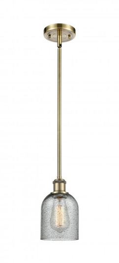 Caledonia - 1 Light - 5 inch - Antique Brass - Mini Pendant (3442|516-1S-AB-G257)