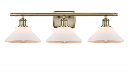 Orwell - 3 Light - 28 inch - Antique Brass - Bath Vanity Light (3442|516-3W-AB-G131)