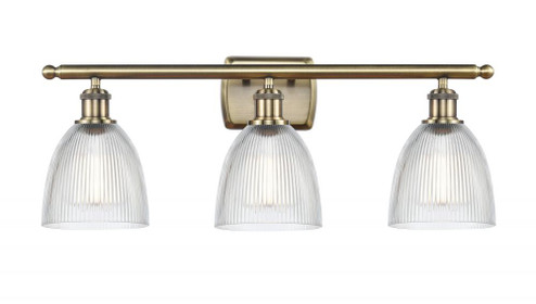 Castile - 3 Light - 26 inch - Antique Brass - Bath Vanity Light (3442|516-3W-AB-G382-LED)