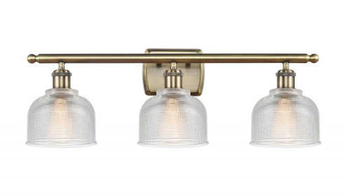 Dayton - 3 Light - 26 inch - Antique Brass - Bath Vanity Light (3442|516-3W-AB-G412)