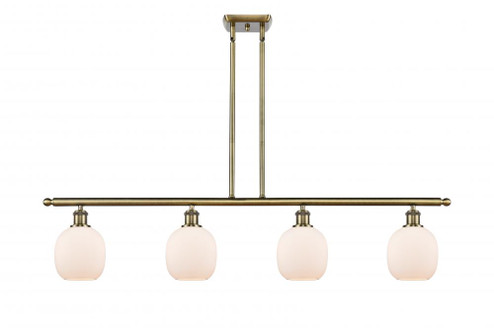 Belfast - 4 Light - 48 inch - Antique Brass - Stem hung - Island Light (3442|516-4I-AB-G101)
