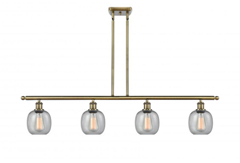 Belfast - 4 Light - 48 inch - Antique Brass - Stem hung - Island Light (3442|516-4I-AB-G104)