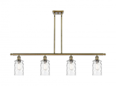 Candor - 4 Light - 48 inch - Antique Brass - Stem hung - Island Light (3442|516-4I-AB-G352)