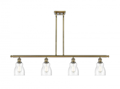 Ellery - 4 Light - 48 inch - Antique Brass - Stem hung - Island Light (3442|516-4I-AB-G394)