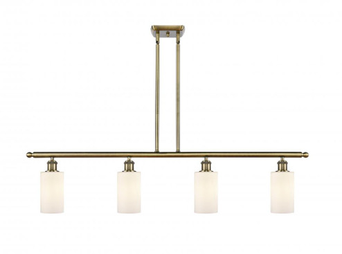 Clymer - 4 Light - 48 inch - Antique Brass - Stem hung - Island Light (3442|516-4I-AB-G801-LED)