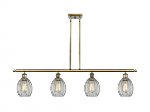 Eaton - 4 Light - 48 inch - Antique Brass - Stem hung - Island Light (3442|516-4I-AB-G82-LED)