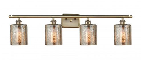 Cobbleskill - 4 Light - 35 inch - Antique Brass - Bath Vanity Light (3442|516-4W-AB-G116)