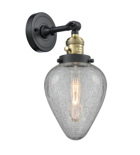 Geneseo - 1 Light - 7 inch - Black Antique Brass - Adjustable Sconce (3442|203SW-BAB-G165)