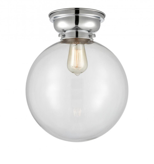 Beacon - 1 Light - 12 inch - Polished Chrome - Flush Mount (3442|623-1F-PC-G202-12)