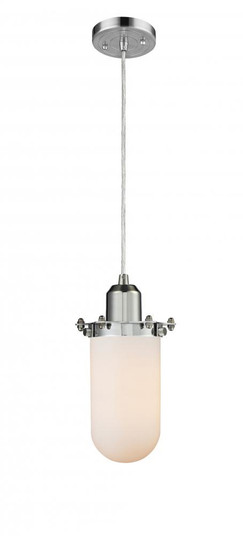 Centri - 1 Light - 5 inch - Polished Chrome - Cord hung - Mini Pendant (3442|900-1P-PC-CE231-PC-W-LED)