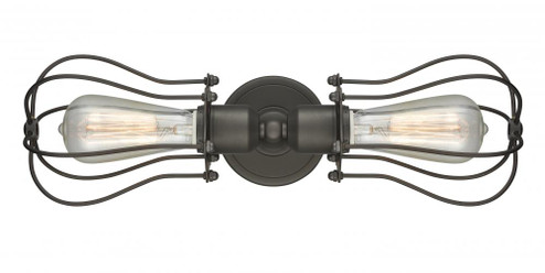 Muselet - 2 Light - 19 inch - Oil Rubbed Bronze - Bath Vanity Light (3442|900-2W-OB-CE513-OB-LED)