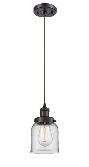 Bell - 1 Light - 5 inch - Oil Rubbed Bronze - Cord hung - Mini Pendant (3442|916-1P-OB-G52)