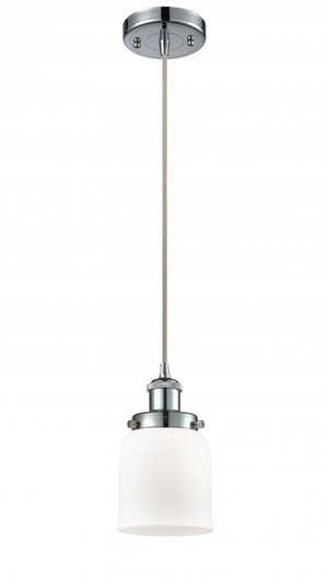 Bell - 1 Light - 5 inch - Polished Chrome - Cord hung - Mini Pendant (3442|916-1P-PC-G51)