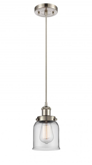 Bell - 1 Light - 5 inch - Brushed Satin Nickel - Cord hung - Mini Pendant (3442|916-1P-SN-G52-LED)