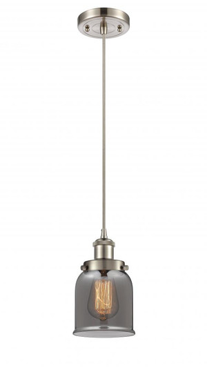 Bell - 1 Light - 5 inch - Brushed Satin Nickel - Cord hung - Mini Pendant (3442|916-1P-SN-G53-LED)